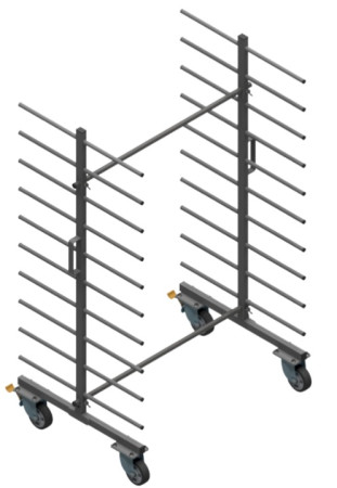 Wózek WL1000S1-10P – 10 Półkowe LITE