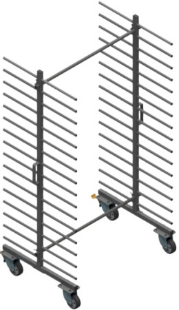 Wózek WL1000S2-16P – 16 Półkowe LITE