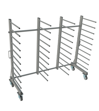 Wózek WL1000S2-10P – 10 Półkowe Professional