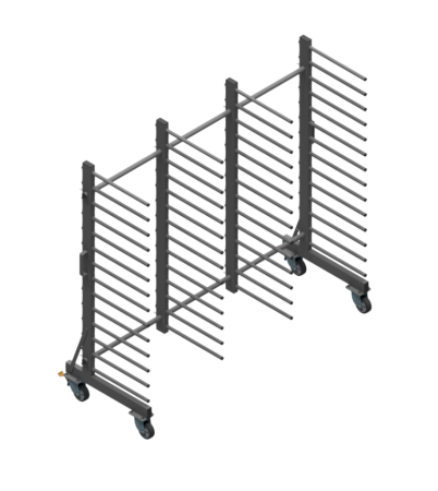 Wózek WL2000S1-14P – 14 Półkowe Professional