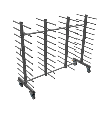 Wózek WL2000S2-10P – 10 Półkowe Professional