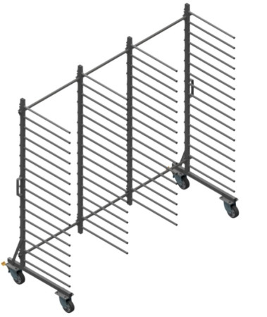 Wózek lakierniczy WL2000S1-16P – 16